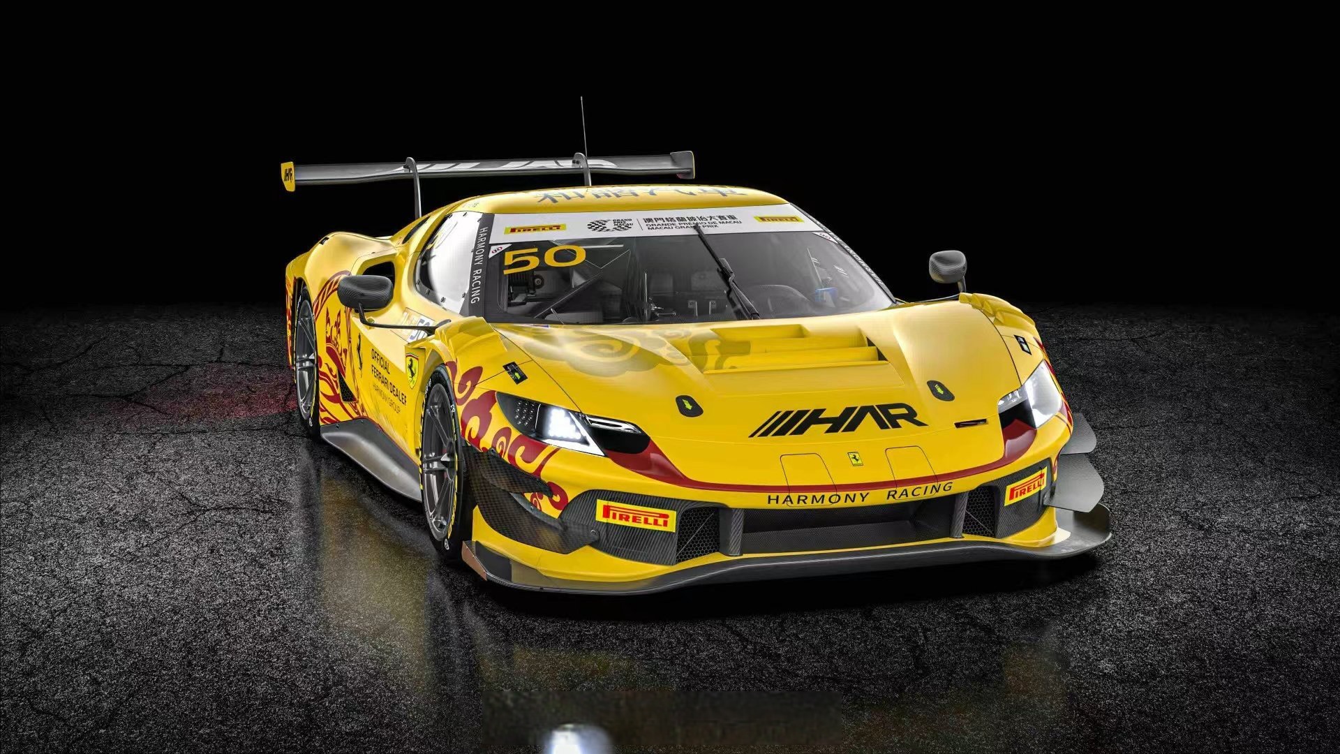 法拉利完胜雷诺车队，诺里斯统治全场