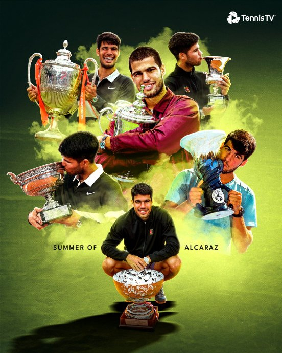 拉沃尔杯横扫法网，阿尔卡拉斯状态火热的简单介绍